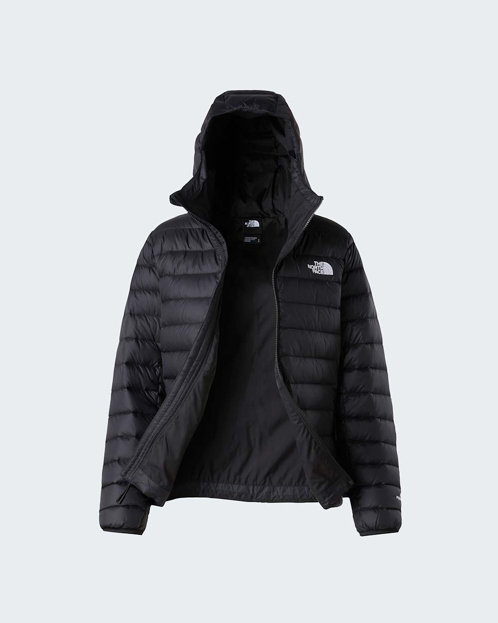 Womens Classic Down Hooded Jacket TNF ALT17