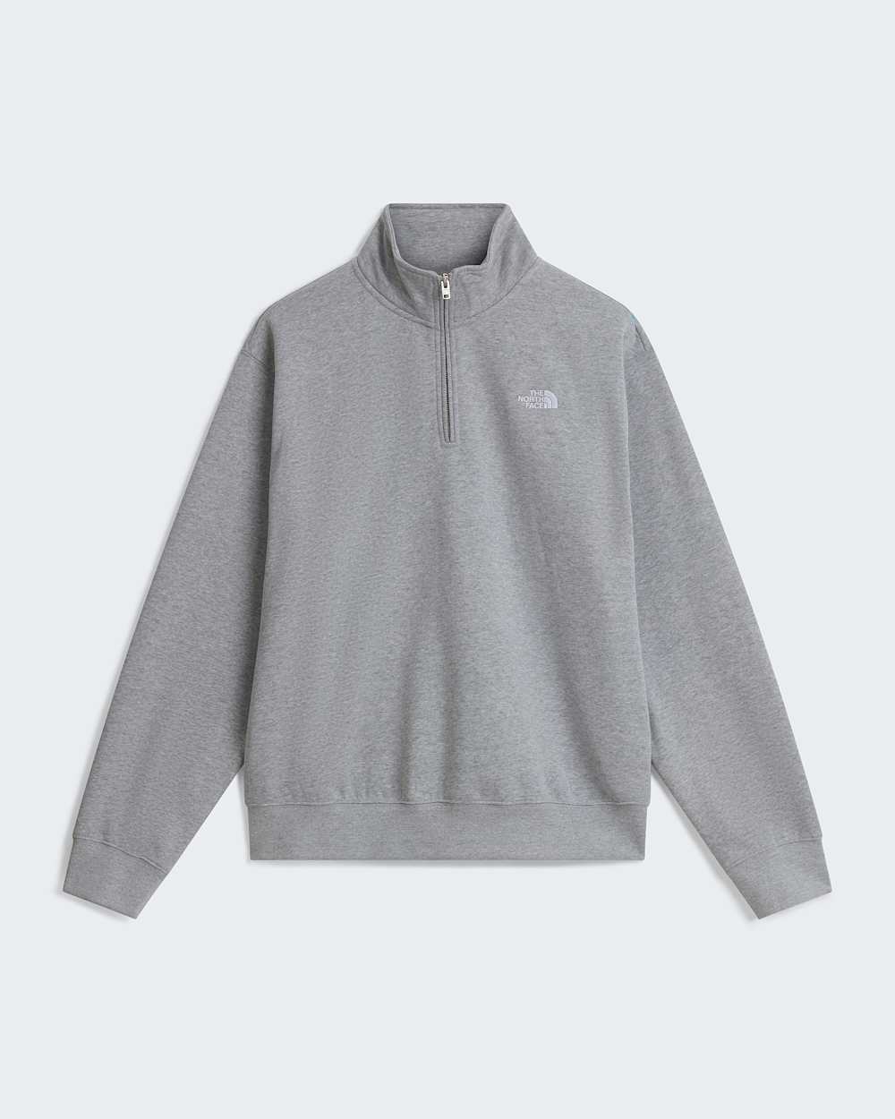 Mens Essential Simple Dome Relaxed 14 Zip Sweatshirt TNF ALT30