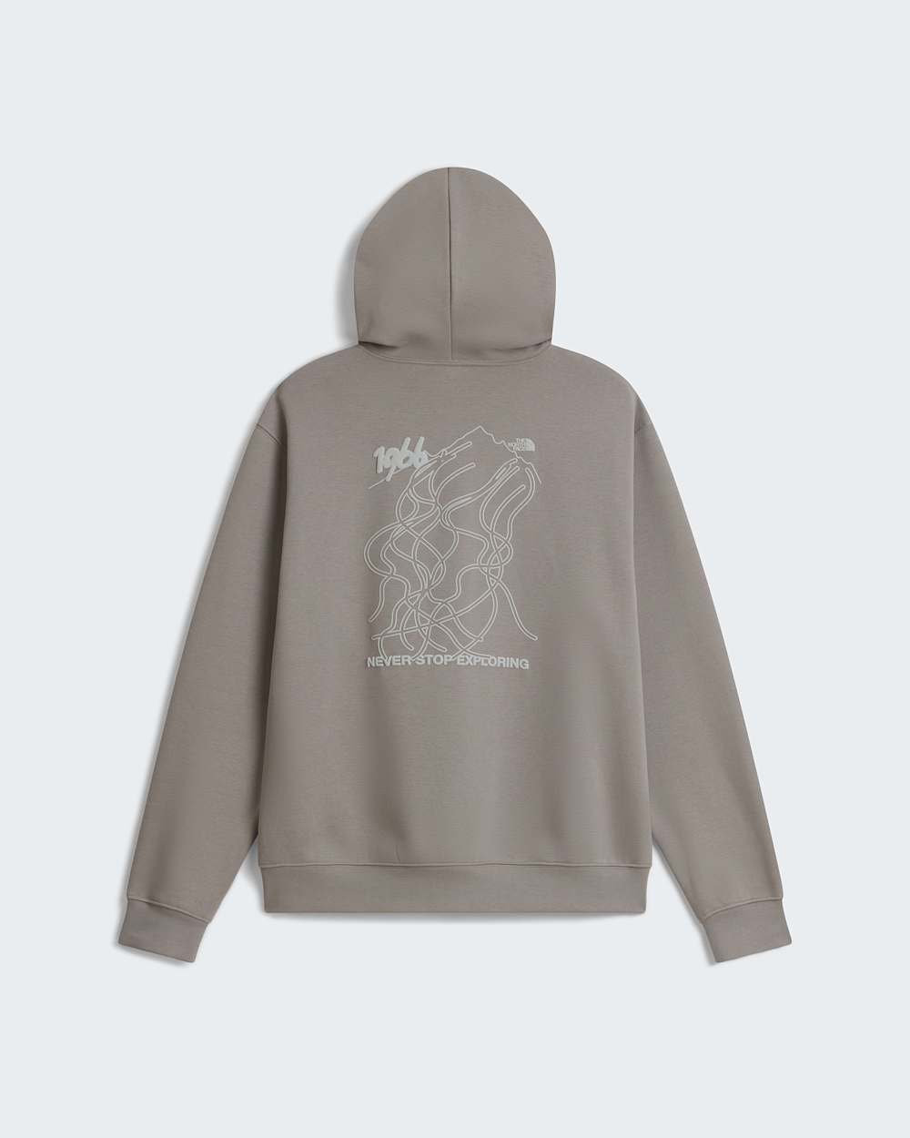 NSE Slopes Relaxed Graphic Hoodie Unisex TNF HERO
