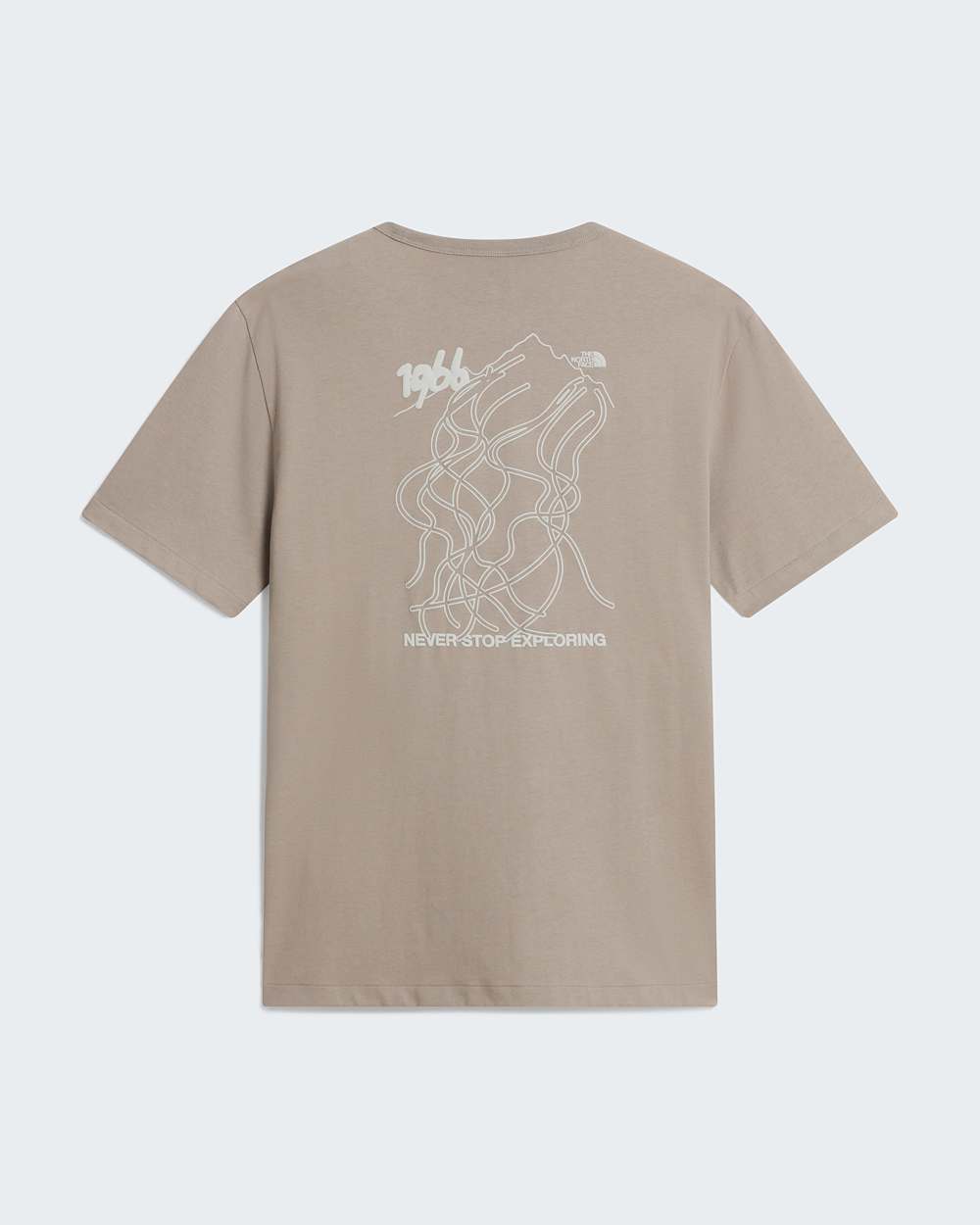 Tshirt graphique dcontract unisexe NSE Slopes TNF HERO