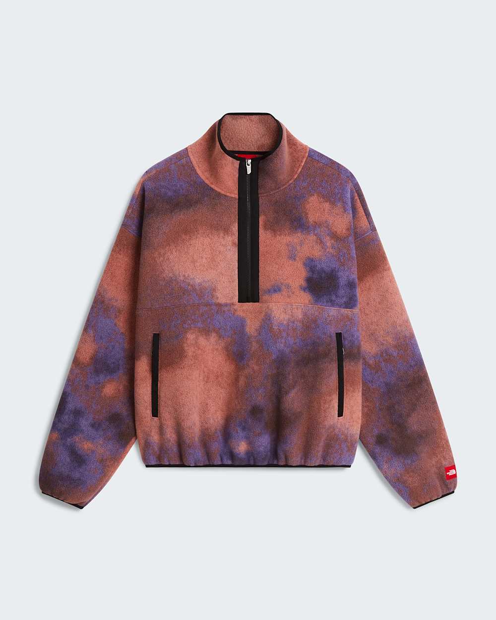 Pile con mezza cerniera TNF Red Box Printed unisex﻿ TNF HERO