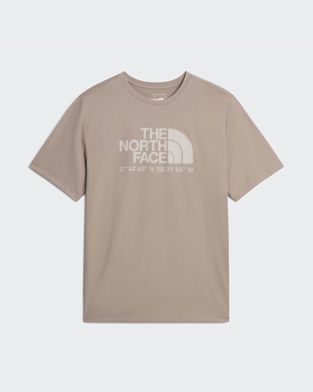 Mens 247 Logo Graphic TShirt TNF Stone Slab ALT30