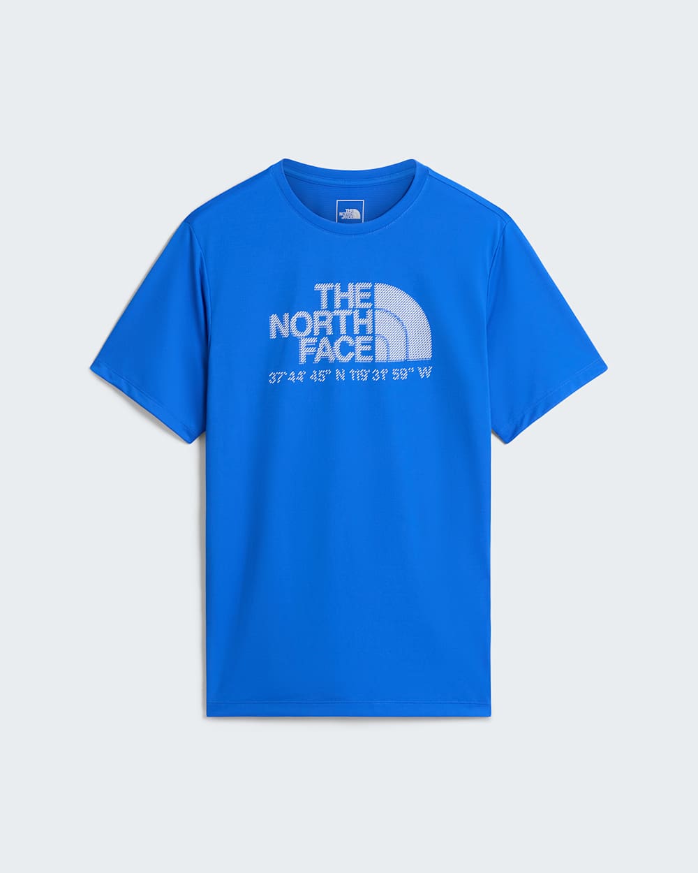 Mens 247 Logo Graphic TShirt TNF Active Blue ALT30