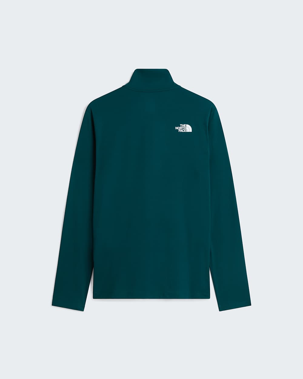 Mens 247 14 Zip LongSleeve TShirt TNF Pacific Teal ALT31