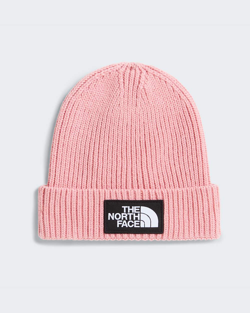 Gorro con borde y logotipo de TNF encuadrado para niños