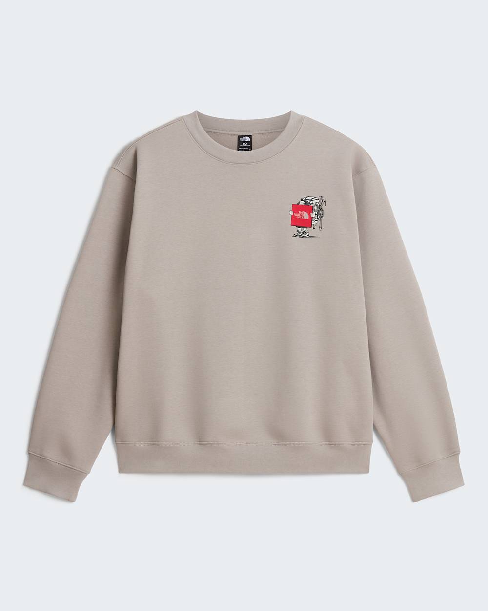 Unisex Gear Up Get Out Graphic Sweatshirt TNF HERO