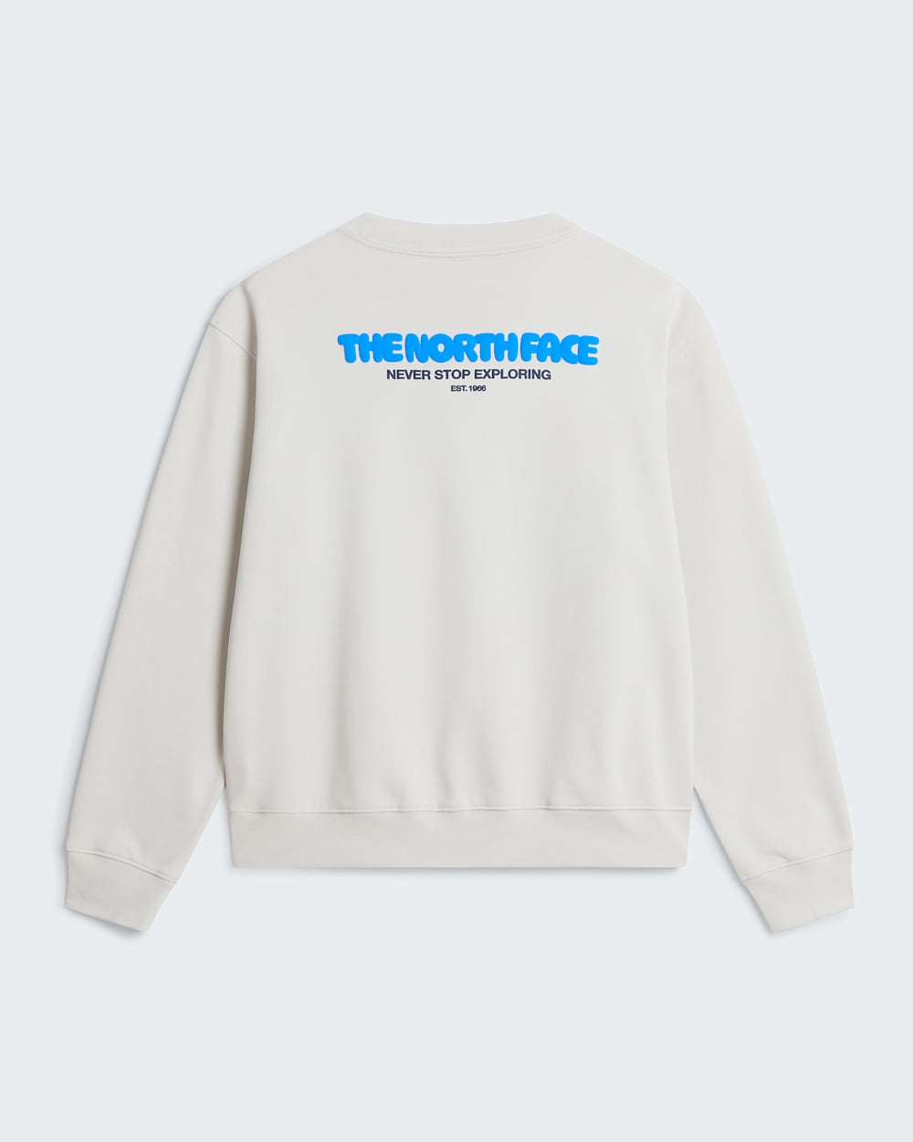Mens Explore Fonts Relaxed Graphic Sweatshirt TNF ALT31