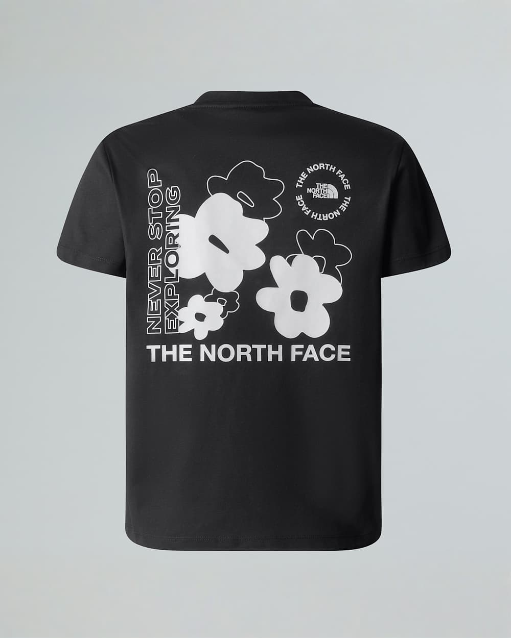 Relaxed Flower GraphicTshirt voor meisjes TNF ALT1