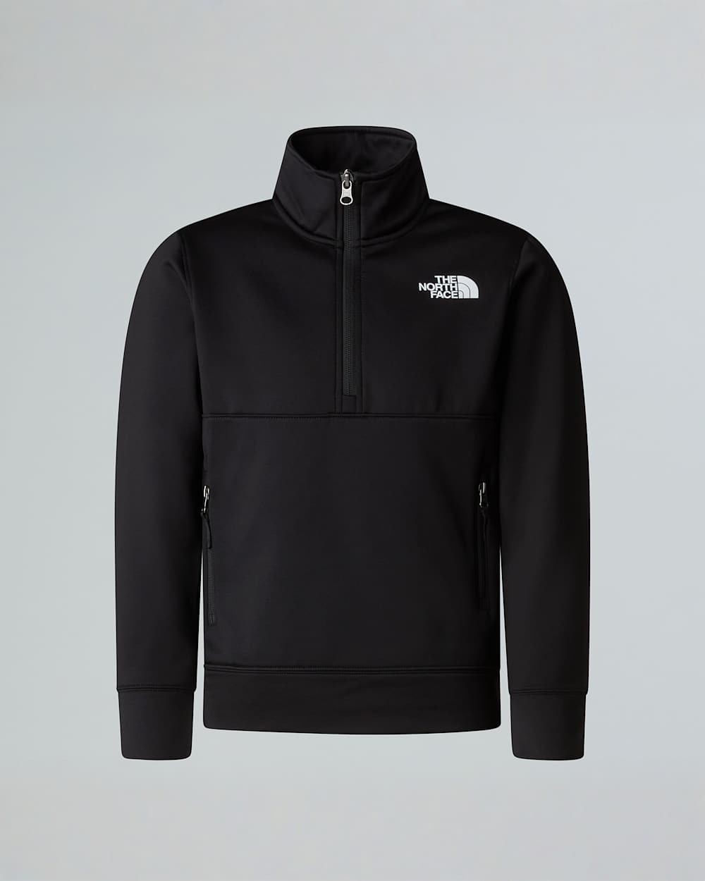 Sweatshirt met kwartrits voor tieners TNF HERO
