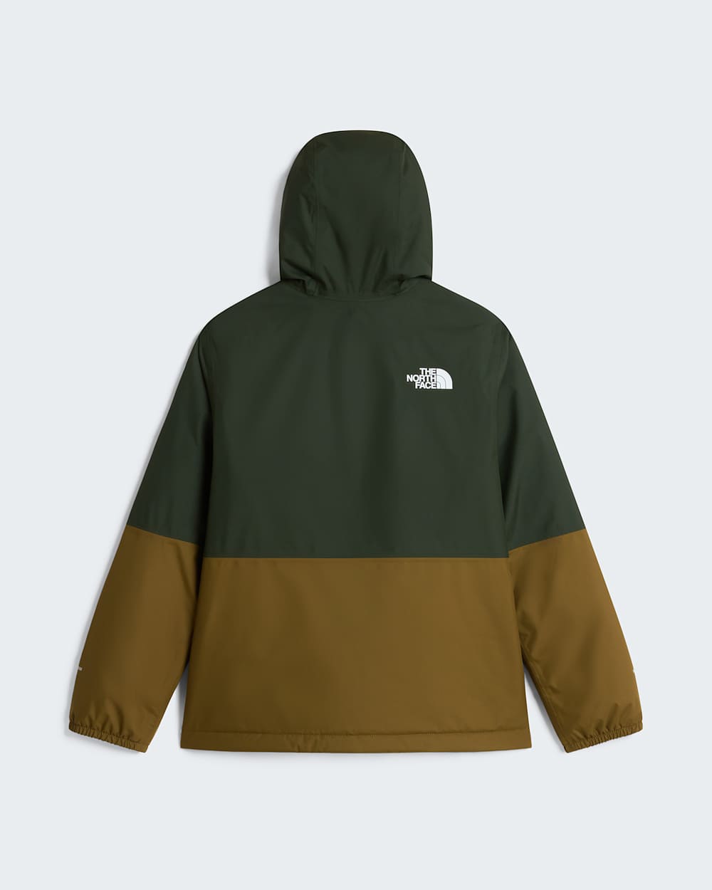 Warme Antoraregenjas voor jongens TNF Bottle GreenCaraway Seed ALT31