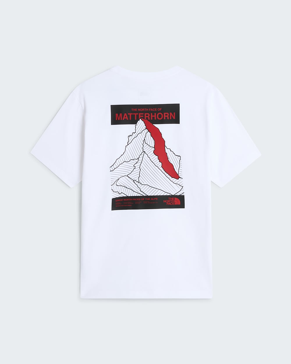 Tshirt standard Matterhorn Graphic pour homme TNF alt1