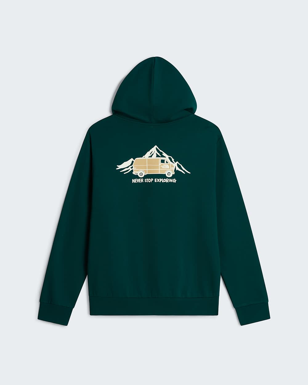 Felpa con cappuccio OutdoorRegularGraphic1 da uomo TNF alt1
