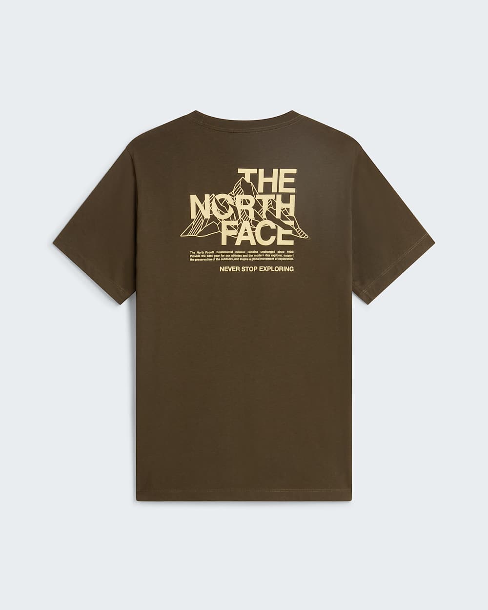Tshirt standard Mountain Sketch Graphic pour homme TNF alt1
