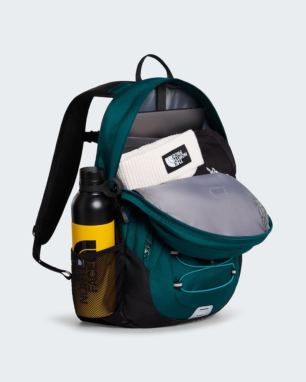 harbor blue north face backpack The Borealis Mini specific FlexVent suspension system The North Face Surge Backpack