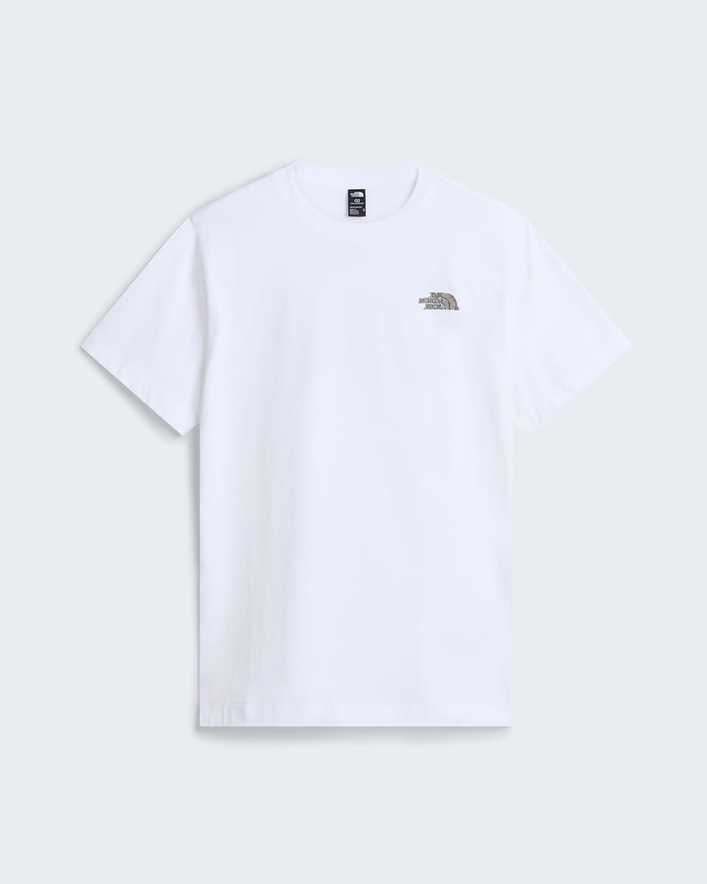 Stone Logo Relaxed Graphic TShirt Uniseks TNF ALT1