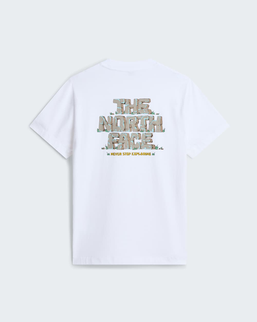 Stone Logo Relaxed Graphic TShirt Uniseks TNF HERO