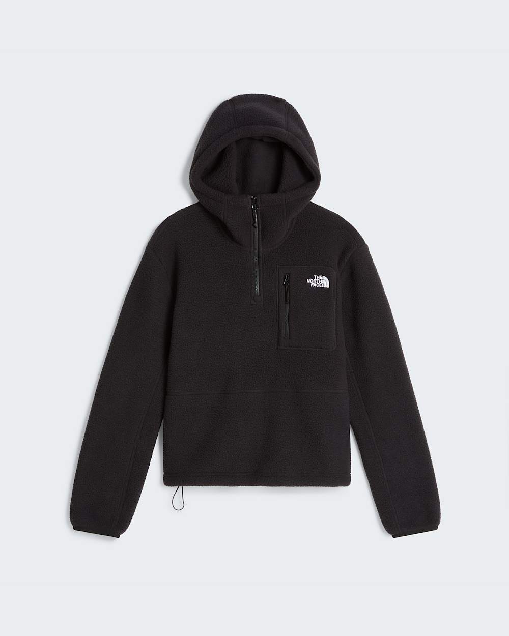 Giacca in pile Yumiori Novelty con cerniera a 14 e cappuccio da donna TNF alt30