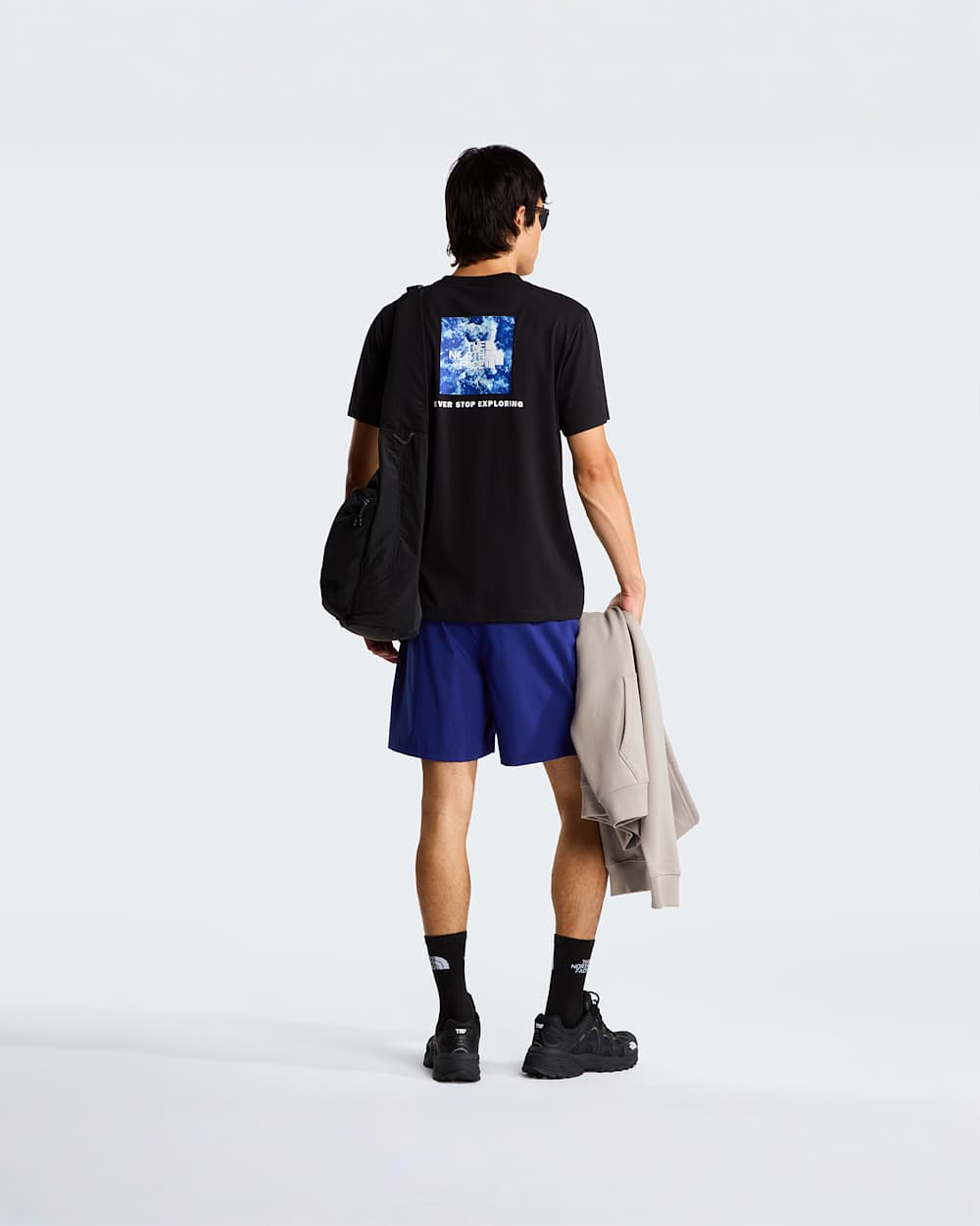 Mens Granitic Rock Box NSE Regular TShirt TNF ALT1