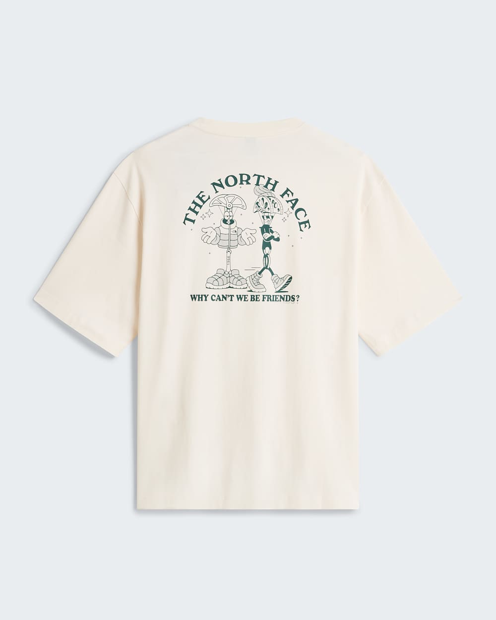 Why Cant We Be Friends Oversized tshirt til herrer TNF alt31