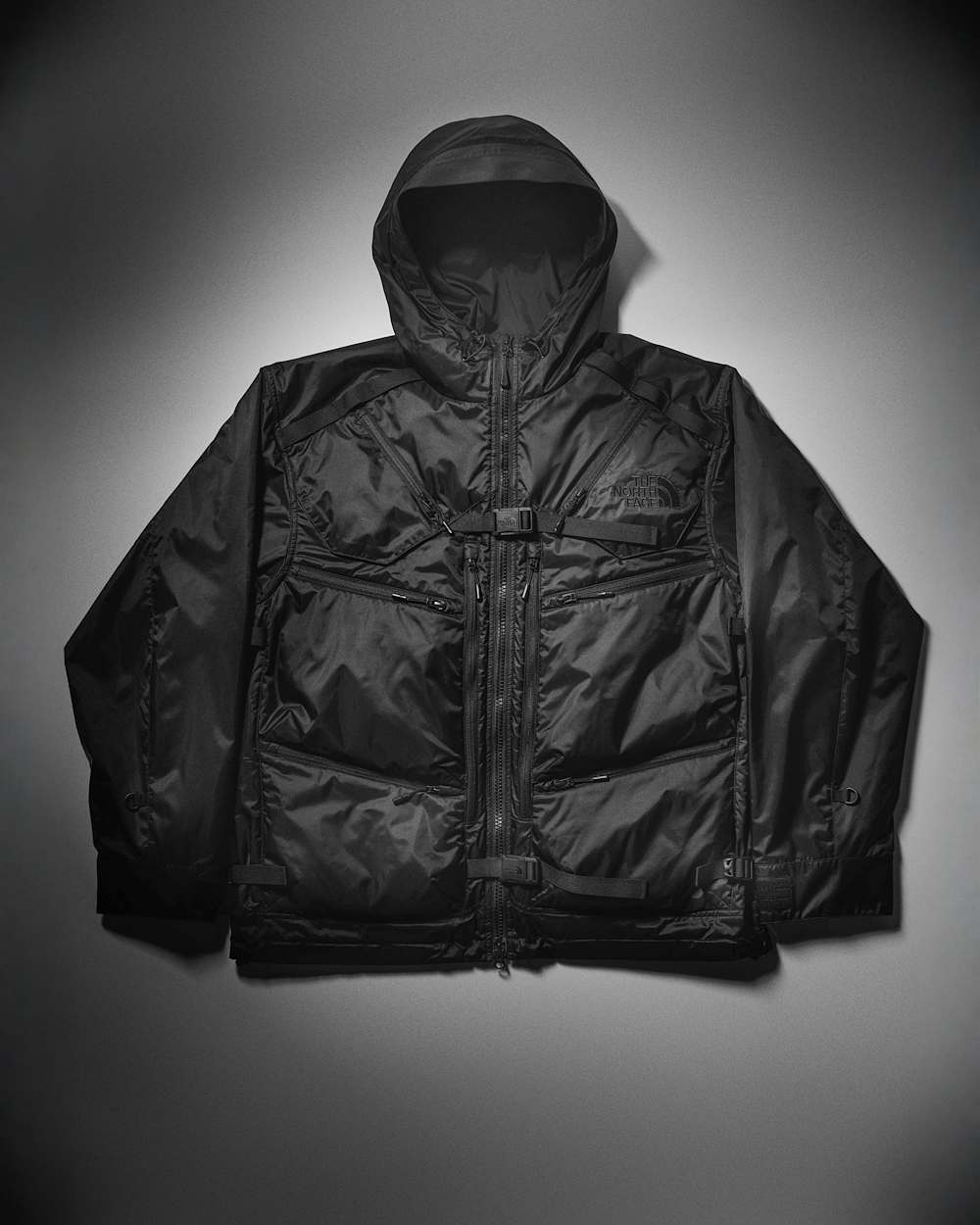 TNF X eYe Junya Watanabe Tech Vest Mountainjakke till herrer TNF hero
