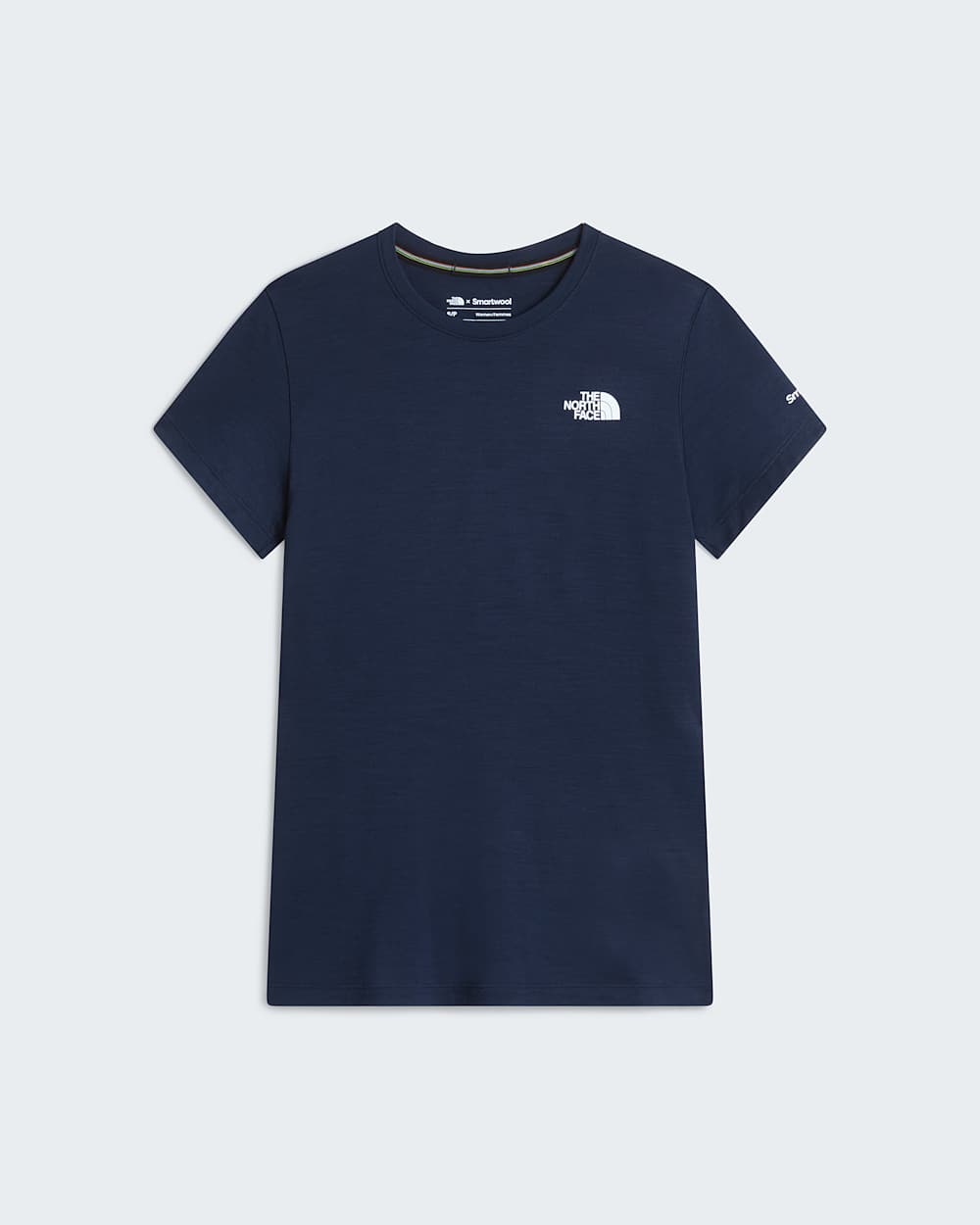 Tshirt numa mistura de l Merino TNF x Smartwool 150 para mulher TNF alt30
