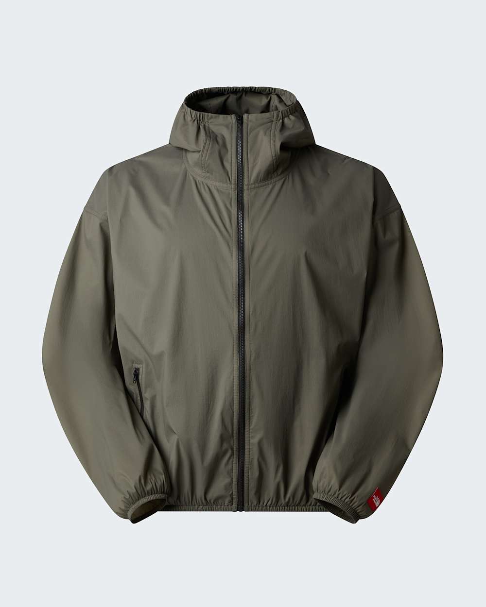 Unisex Red Box Packable Hooded Wind Jacket TNF hero