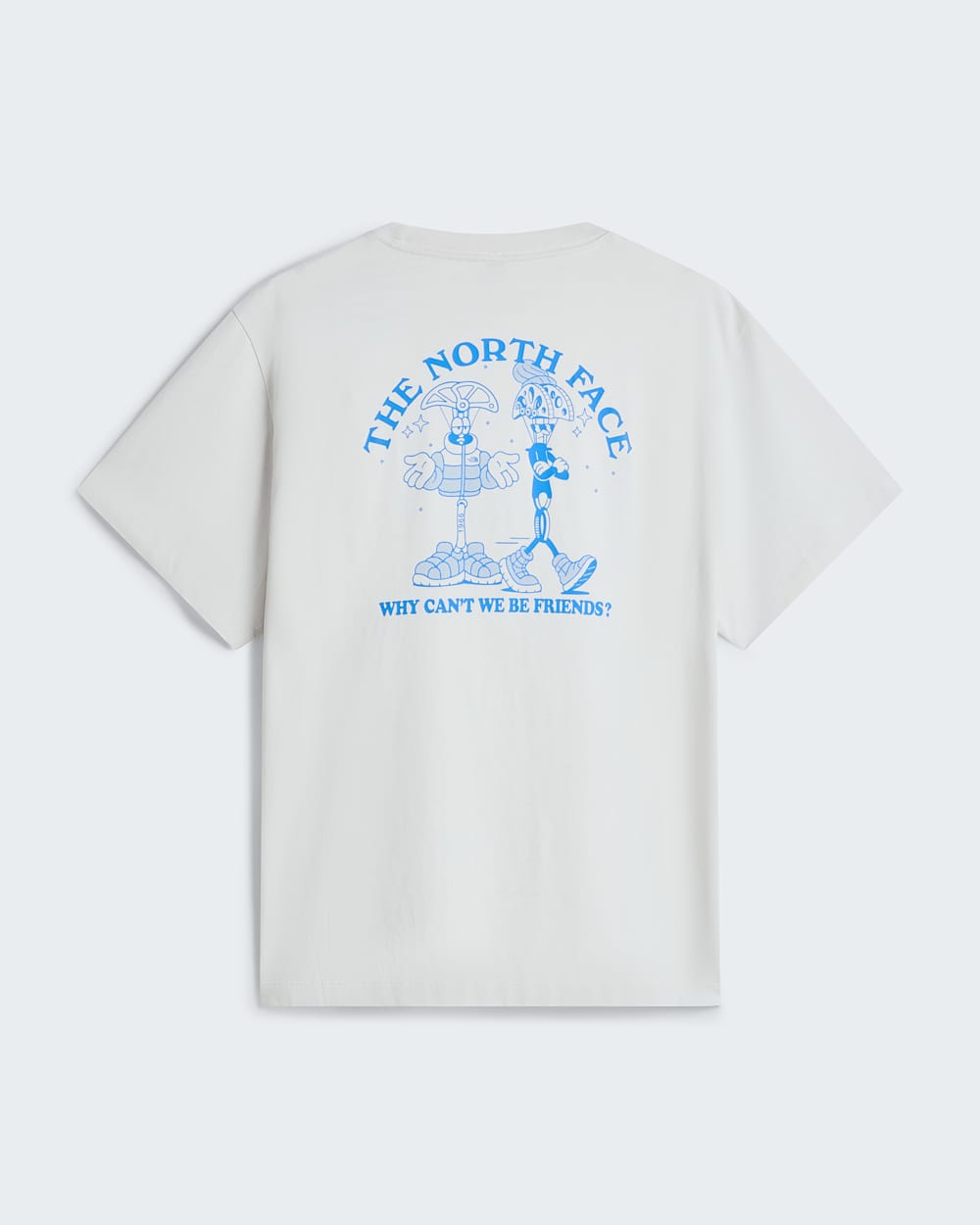 Tshirt dcontract Why Cant We Be Friends unisexe TNF hero