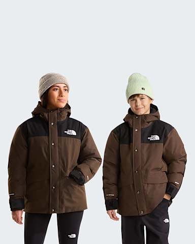 Mountaindonsjas voor tieners TNF Dark Chestnut hero