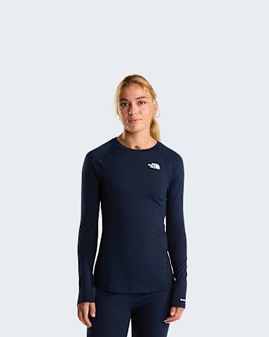 Damen TNF x Smartwool MerinoLangarmshirt TNF Summit Navy hero