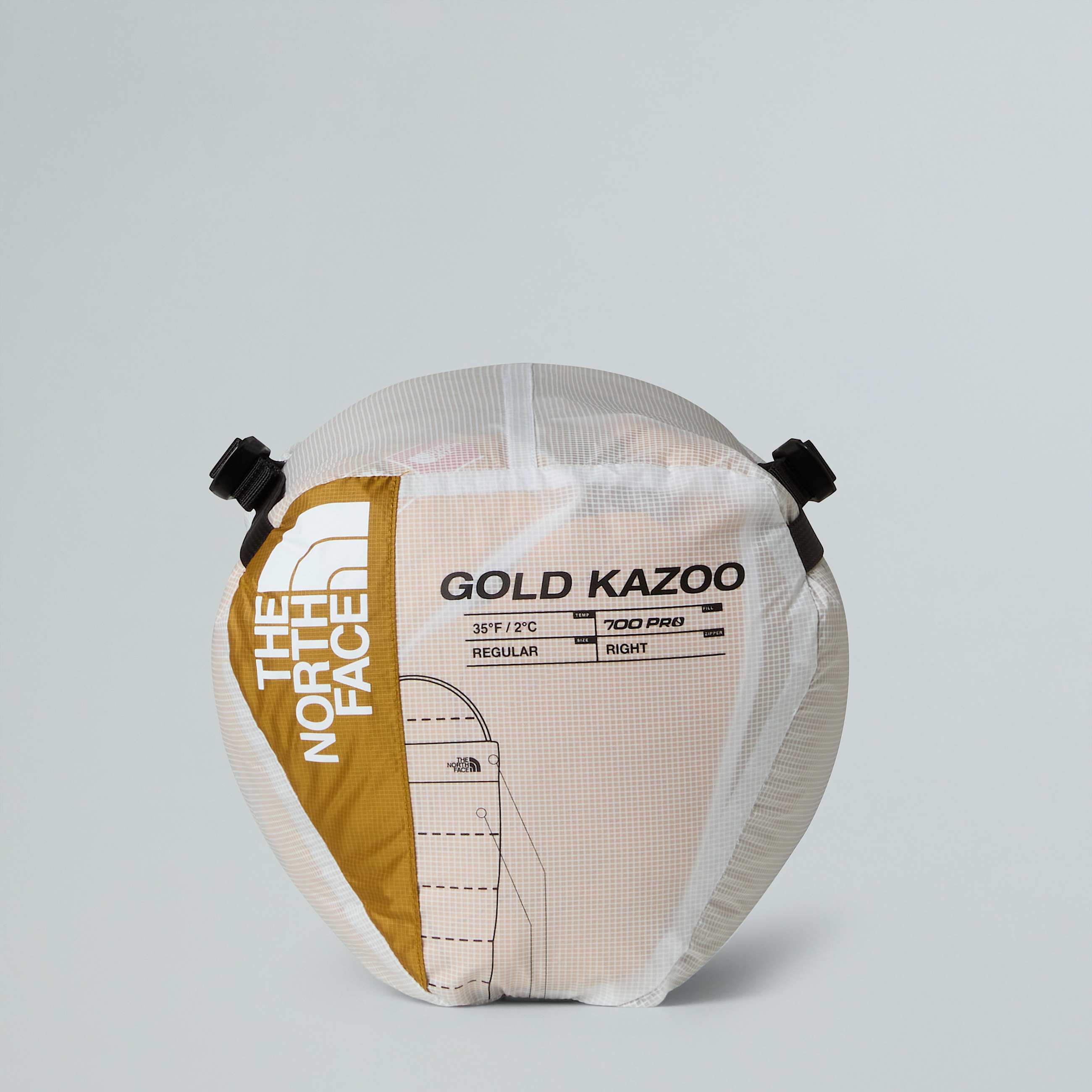 Gold Kazoo Sleeping Bag Eco TNF ALT6