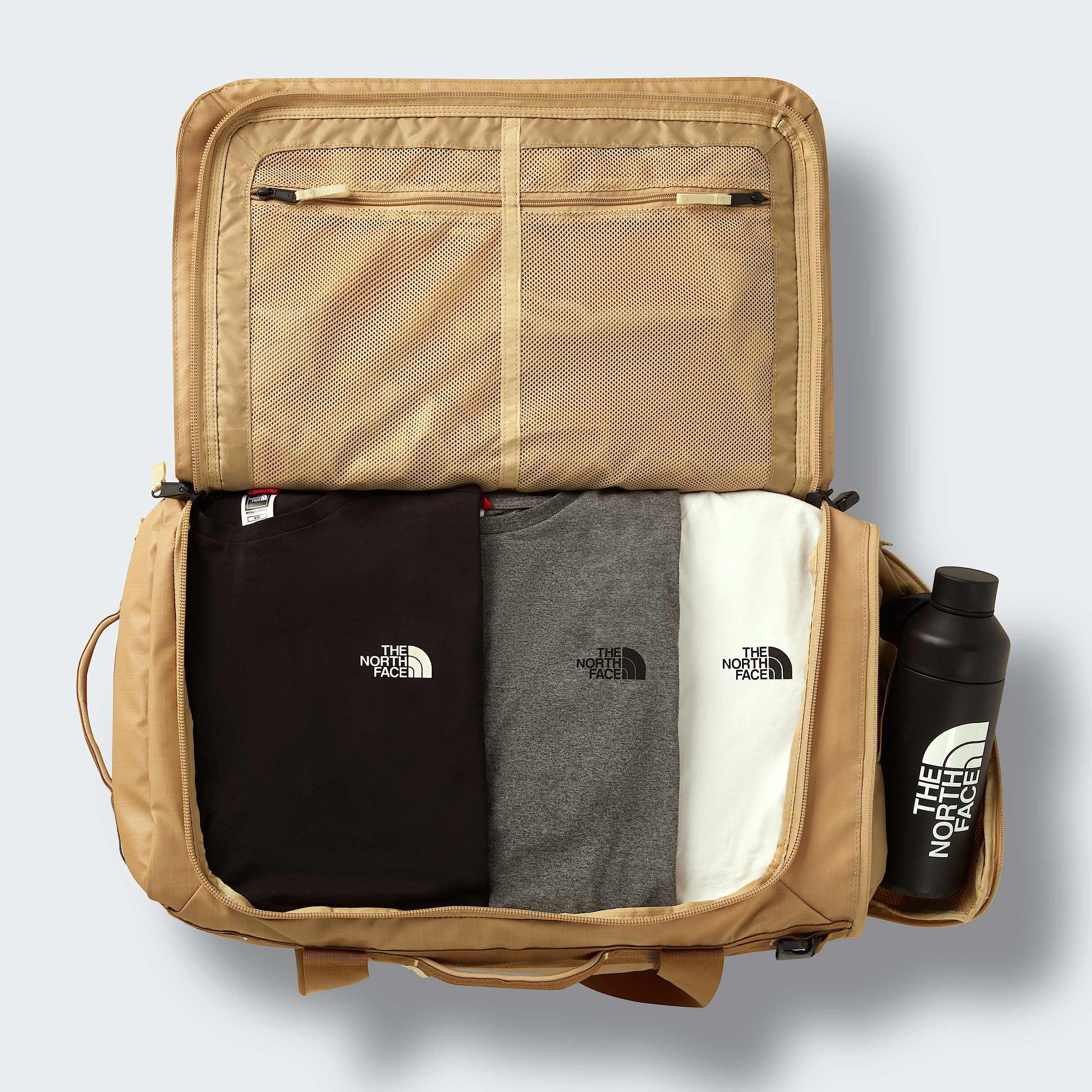 Base Camp Voyager Duffel 62L TNF ALT2