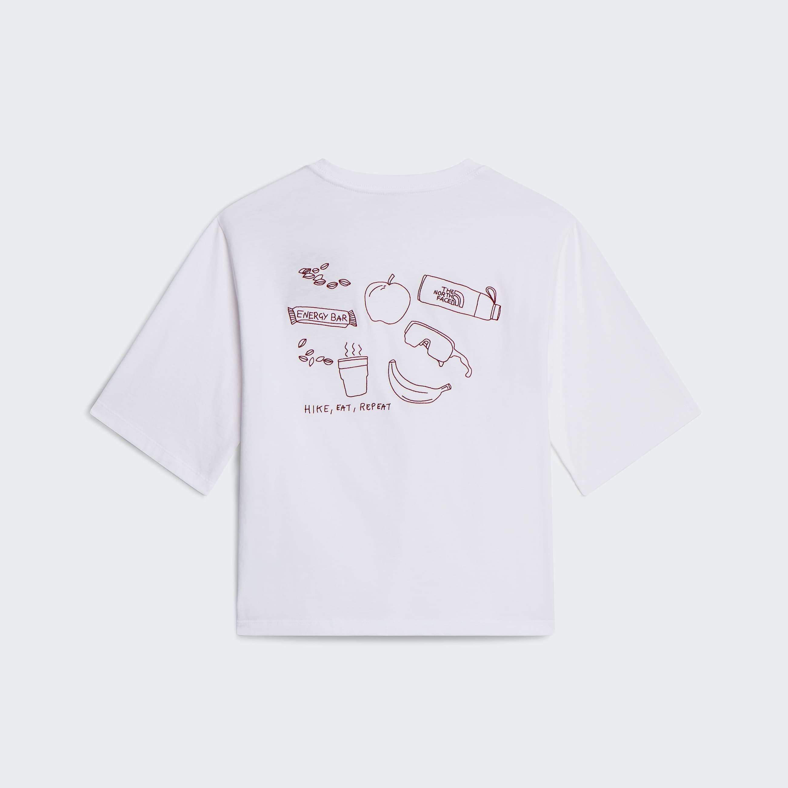 Tshirt graphique Hike Picnic coupe boxy pour femme TNF ALT31