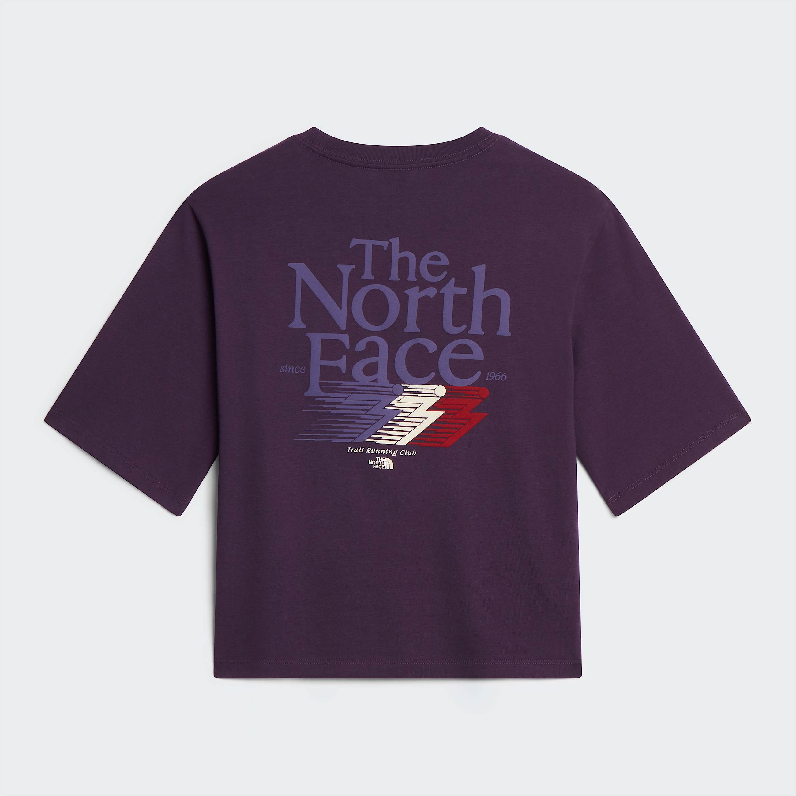 Tshirt graphique coupe boxy Retro Trail pour femme TNF ALT31