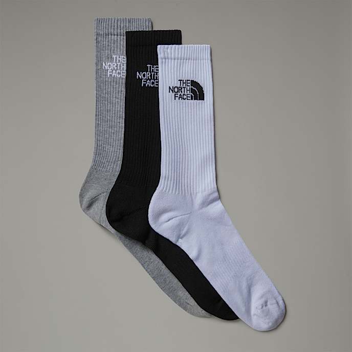Multi Sport Cushion Crew Sock TNF Black Assorted HERO