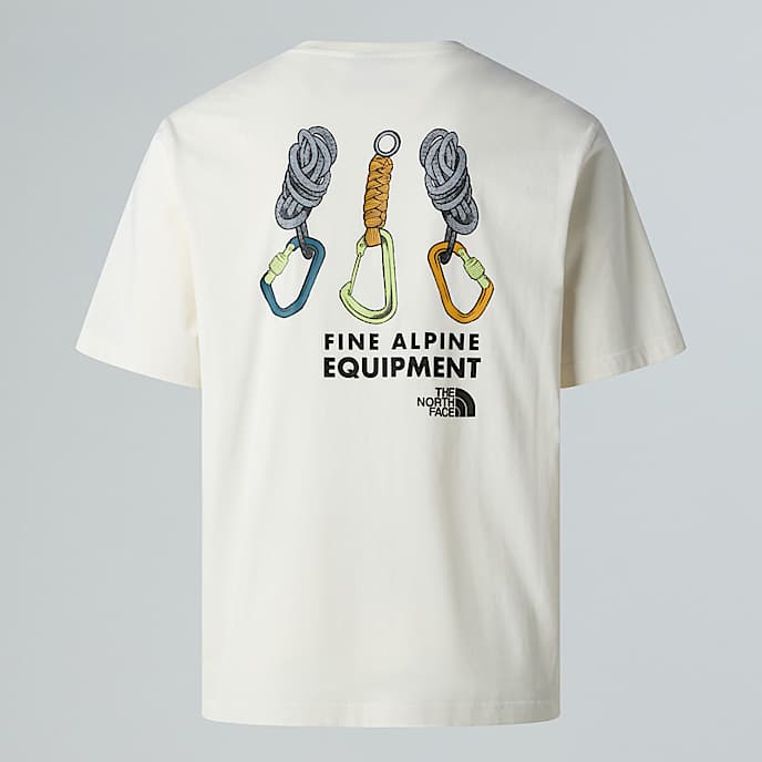 Explore Gear Relaxed TShirt Unisex TNF White Dune HERO