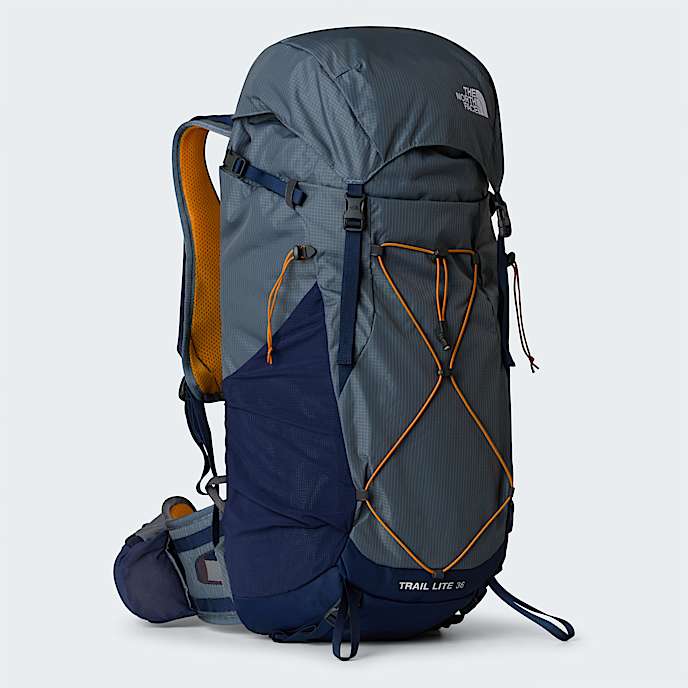 Trail Lite Backpack 36 L TNF Granite GreySummit NavyDust Orange HERO