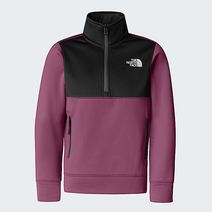 14 Zip Sweatshirt Junior TNF Cyber BerryTNF Black HERO
