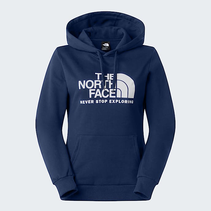 New Peak Hoodie W TNF Estate Blue HERO