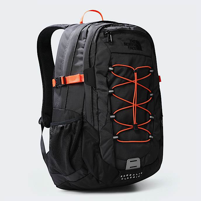 Backpack Classic Borealis TNF Asphalt GreyRetro OrangeNPF HERO