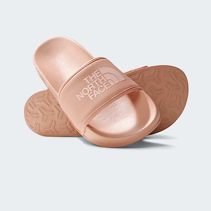 Womens Base Camp Slides III TNF Cafe CremeEvening Sand Pink HERO