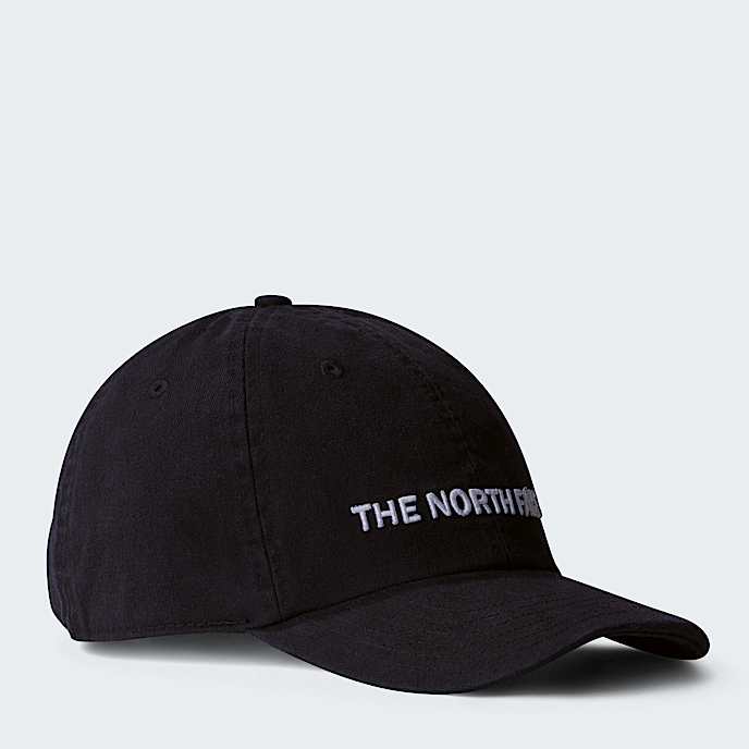 Cap Norm Roomy TNF TNF BlackWashedHorizontal Logo HERO