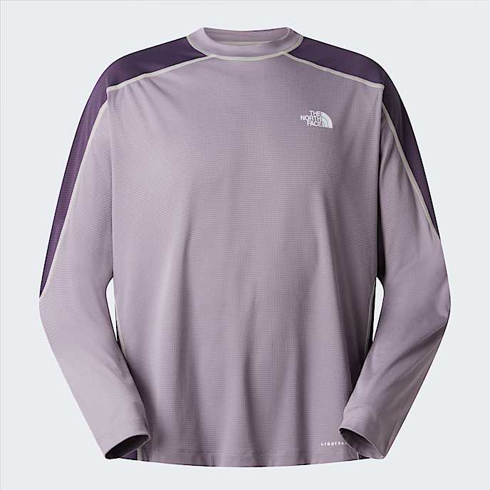 NSE LIGHTRANGE LongSleeve TShirt Unisex TNF Transcendent GreyEndless Dusk HERO