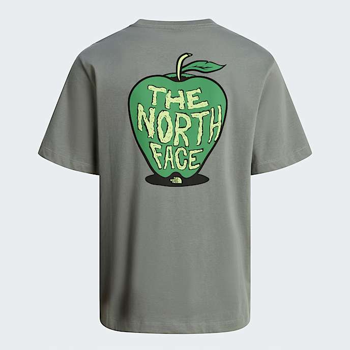 Snack Fun Relaxed TShirt Unisex TNF Agave GreenTNF Black HERO