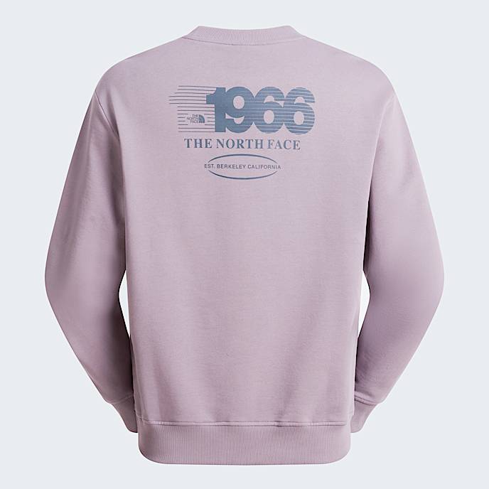 Track Relaxed Sweatshirt Unisex TNF Transcendent GreyGranite Grey HERO
