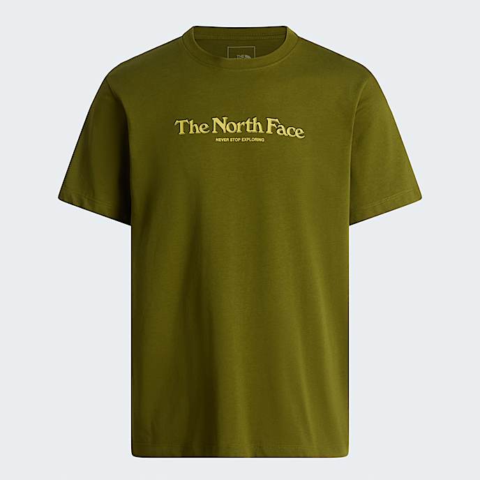 Lowercase Regular TShirt M TNF Forest Olive HERO