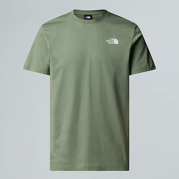 Camiseta NSE Box Celebration para hombre TNF Bark Mist HERO