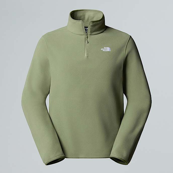 Glacier 14 Zip Fleece M TNF Bark Mist HERO