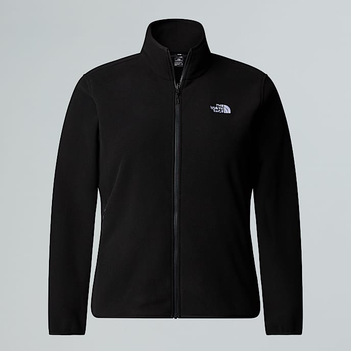 Plus Size Glacier FullZip Fleece W TNF TNF Black HERO