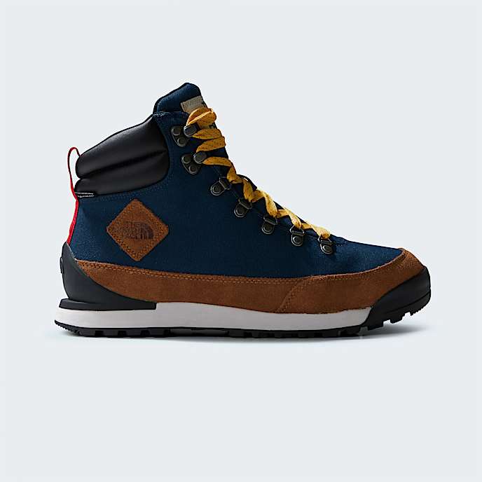 Mens BackToBerkeley IV Textile Lifestyle Boots TNF Shady BlueMonks Robe Brown HERO