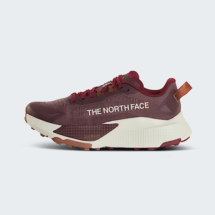 Womens Altamesa 500 V2 Trail Running Shoes TNF Deep Burgundy Cumulus Cloud HERO